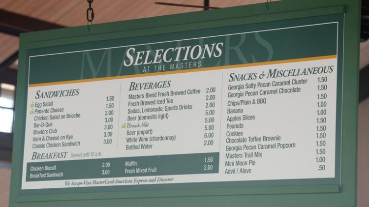 Golf.com: '101 things I saw, heard, smelled and
smiled at during Masters week