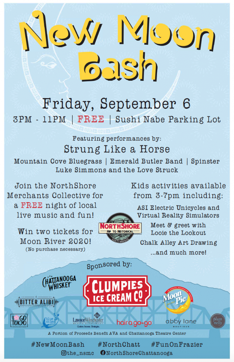 New Moon Bash Friday September 6, 2019